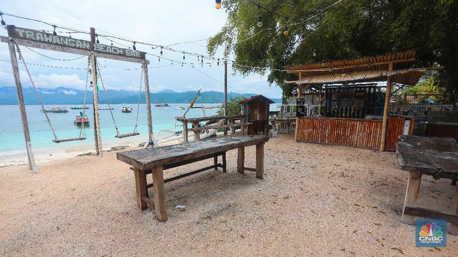Gili Trawangan (CNBC Indonesia/ Andrean Kristianto)