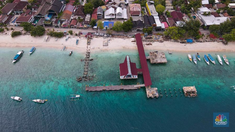 Gili Trawangan (CNBC Indonesia/ Andrean Kristianto)