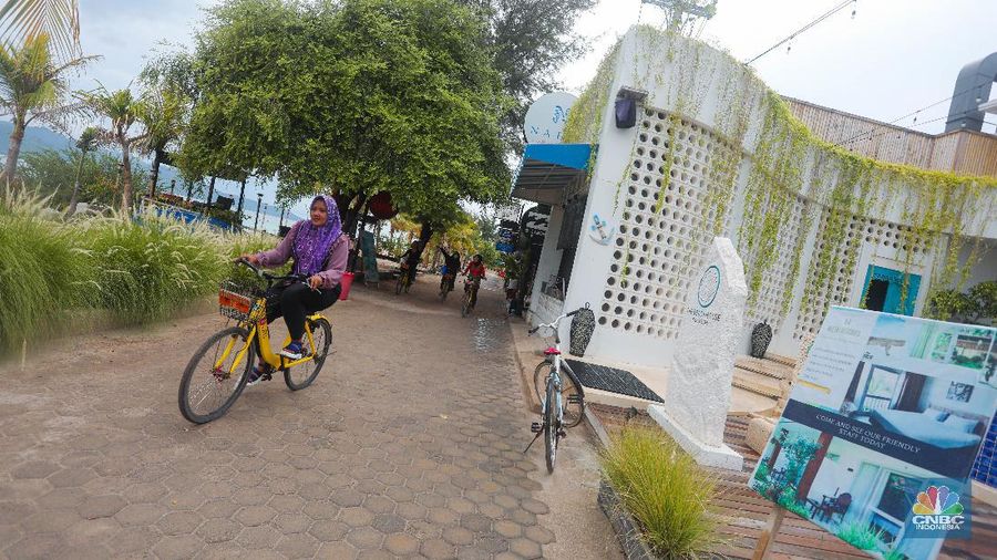Gili Trawangan (CNBC Indonesia/ Andrean Kristianto)