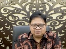 Bukan Jokowi, Airlangga Buka Perdagangan Saham BEI 2021