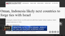Indonesia Masuk Radar Israel untuk Normalisasi Hubungan