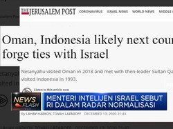 Indonesia Masuk Radar Israel untuk Normalisasi Hubungan