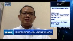 Penjelasan PERSI Soal Pendaftaran Vaksinasi Covid-19 di RS