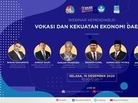 Live Now! Kang Emil & Ganjar Bedah Vokasi & Ekonomi Daerah
