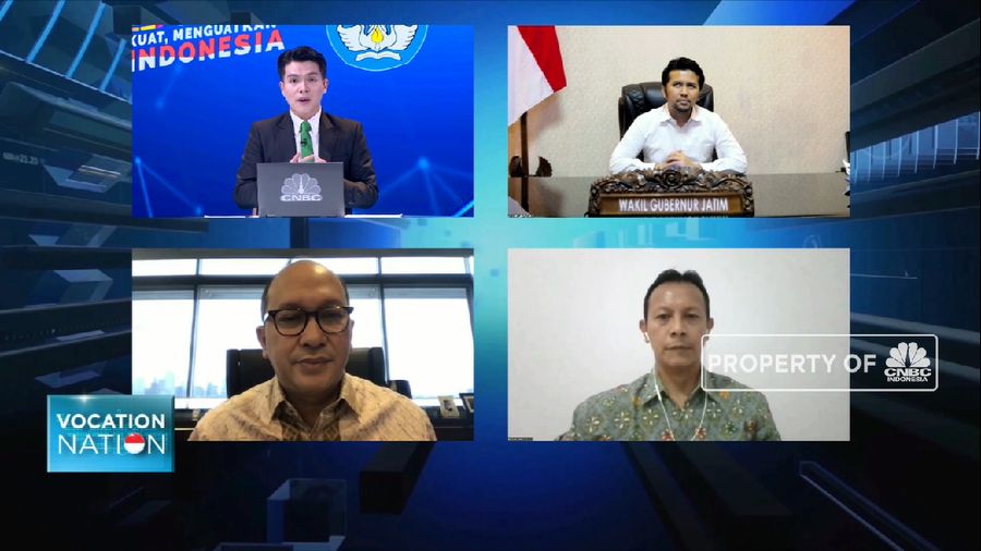 Membangun Ekonomi Lewat Peningkatan Daya Saing Tenaga Vokasi (CNBC Indonesia TV)