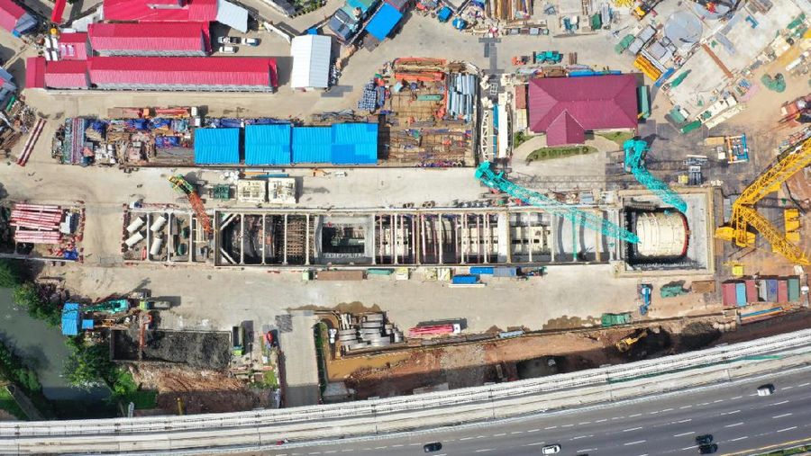 Terowongan Bawah Tanah Kereta Cepat JKT-BDG (Via Detik Finance/Herdi Alif Al Hikam)