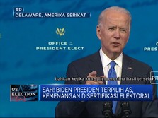 Sah! Joe Biden Presiden Terpilih Amerika Serikat
