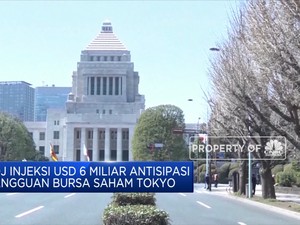 BOJ Injeksi USD 6 Miliar Antisipasi Gangguan Bursa Saham
