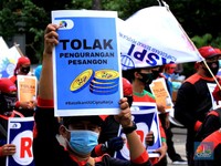 Waduh! di Tengah Corona Lagi 'Meledak', Buruh Mau Demo Lagi