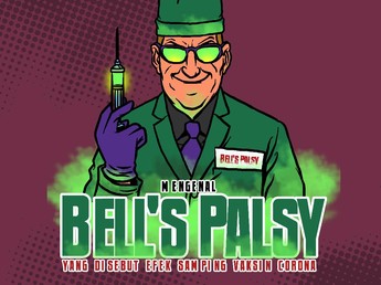 Vaksin Corona Punya Efek Samping Bell's Palsy, Mengerikan?