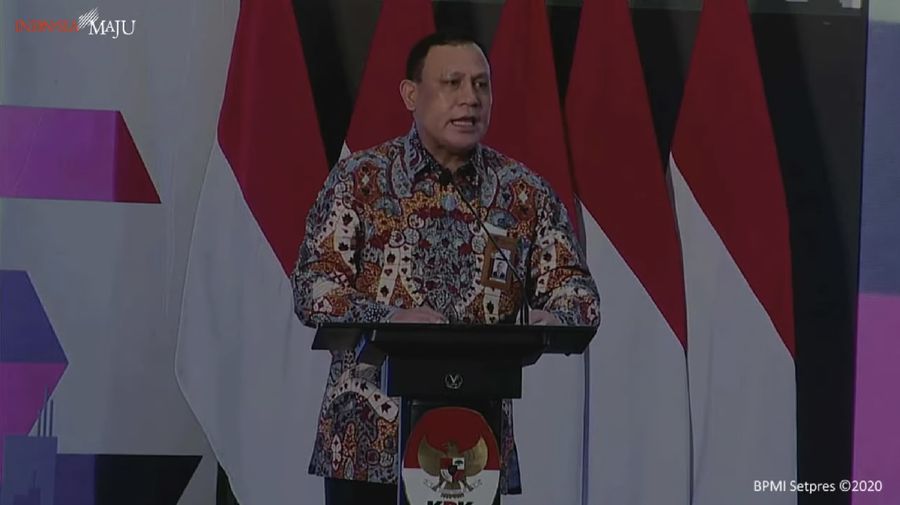 Ketua KPK Firli Bahuri (Tangkapan Layar Youtube)