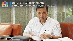 Luhut Effect Bikin Orang Ramai-Ramai Batal Liburan ke Bali