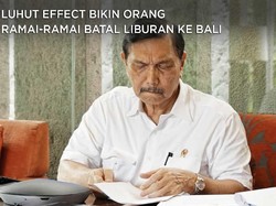 Luhut Effect Bikin Orang Ramai-Ramai Batal Liburan ke Bali