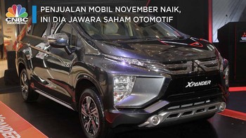 Penjualan Mobil November Naik, Ini Dia Jawara Saham Otomotif