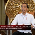 Presiden Jokowi Pastikan Vaksin Covid-19 Gratis!