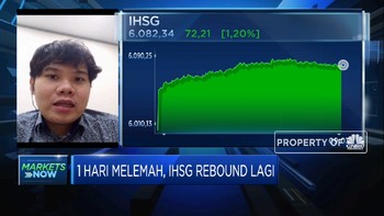 Rebound Lagi, IHSG Berpeluang Tembus Level 6.100