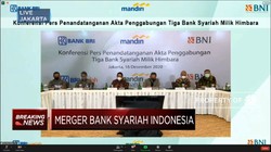 Sah! Merger Bank Syariah Indonesia