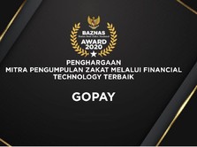 Dorong Zakat Digital, GoPay Kembali Raih Penghargaan BAZNAS