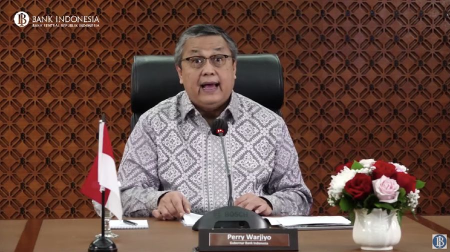 Gubernur BI Perry Warjiyo di Rapat Dewan Gubernur (RDG) Bulanan BI - Desember 2020 (Tangkapan Layar Youtube BI)