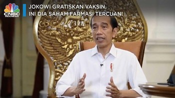 Jokowi Gratiskan Vaksin, Ini Dia Saham Farmasi Tercuan!