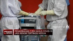 Penambahan 7.354 Kasus Covid-19 Jadi Rekor Tertinggi Kedua