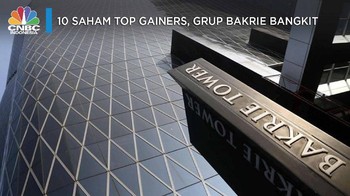 Ini Dia 10 Saham Top Gainers, Grup Bakrie Bangkit
