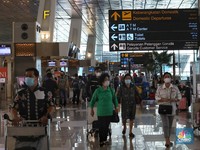 Hari Pertama Larangan Mudik, Penerbangan di Soetta Drop 90%