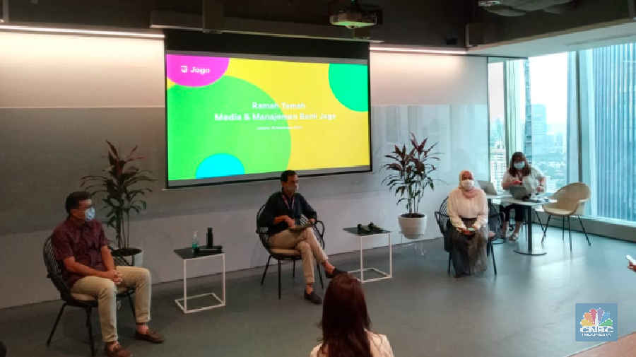 Konferensi Pers Bank Jago, Jumat 18 Desember 2020/Syahrizal Sidik/վ