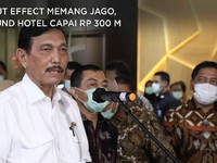 Luhut Effect Memang Jago, Refund Hotel Sampai Ratusan Miliar