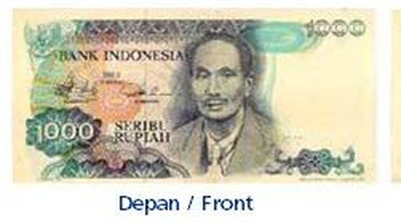 Uang kertas pecahan Rp 10.000 Tahun Emisi 1979. (Dok. Bank Indonesia.)