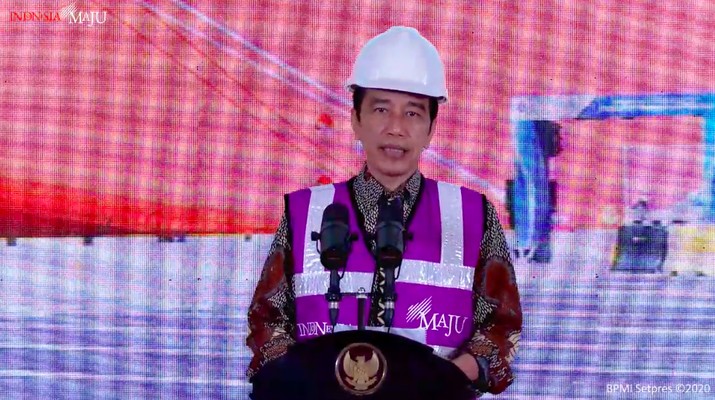 Jokowi resmikan Patimban, 20 Desember 2020/Dok Setpres Jokowi resmikan Patimban, 20 Desember 2020/Dok Setpres