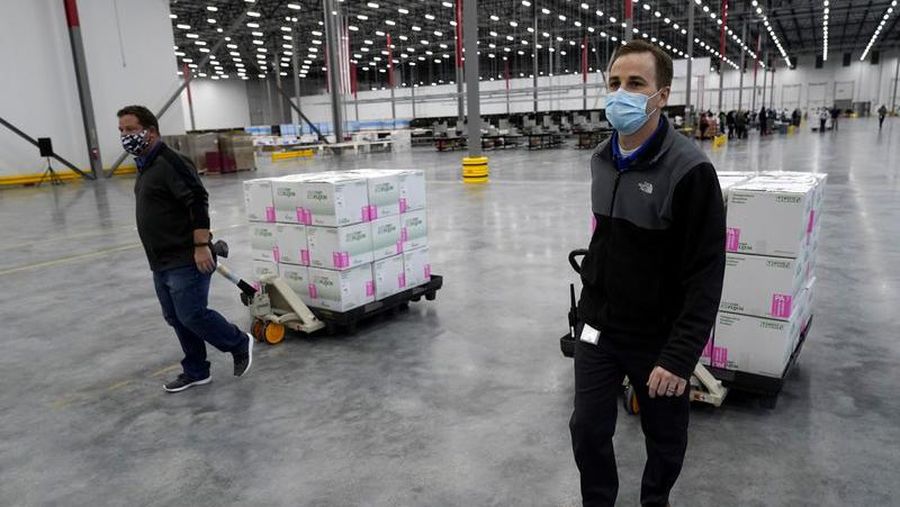 Vaksin Moderna, AP Photo