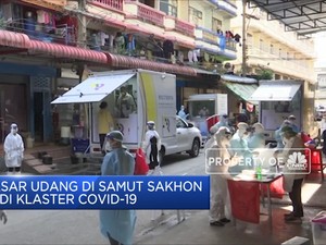 Klaster Pasar Udang, Thailand Akan Swab Test 40 Ribu Orang