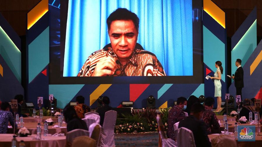 Dirjen Pendidikan Vokasi Kemendikbud Wikan Sakarinto dalam acara Vocational Outlook 2020 dengan tema  
