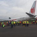 Intip Evakuasi Pesawat Lion Air yang Tergelincir di Lampung