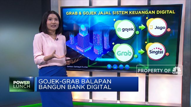 Gojek Grab Balapan Bangun Bank Digital