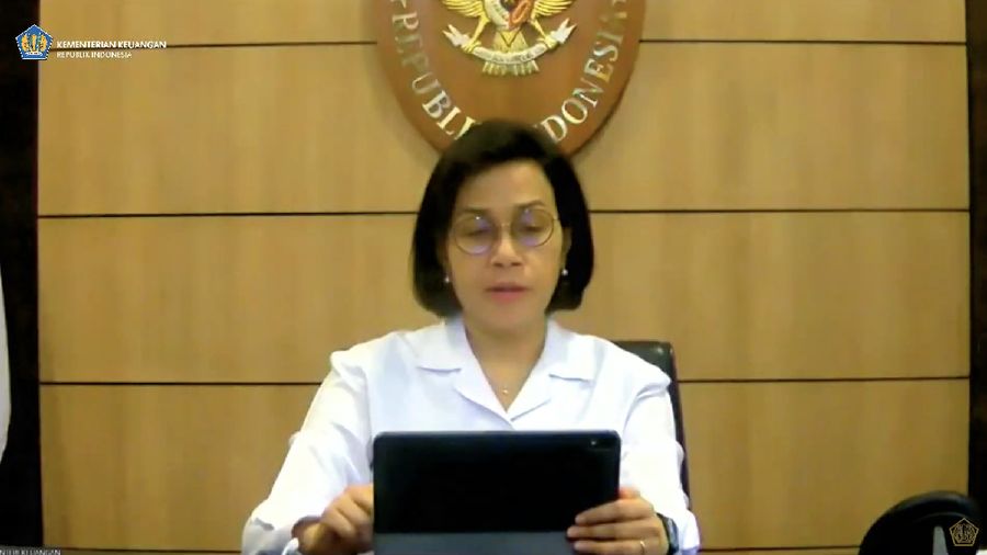 Menteri Keuangan Sri Mulyani dalam Konferensi Pers APBN KITA (Tangkapan Layar Youtube Kemenkeu RI)