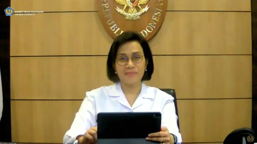 Menteri Keuangan Sri Mulyani dalam Konferensi Pers APBN KITA (Tangkapan Layar Youtube Kemenkeu RI)