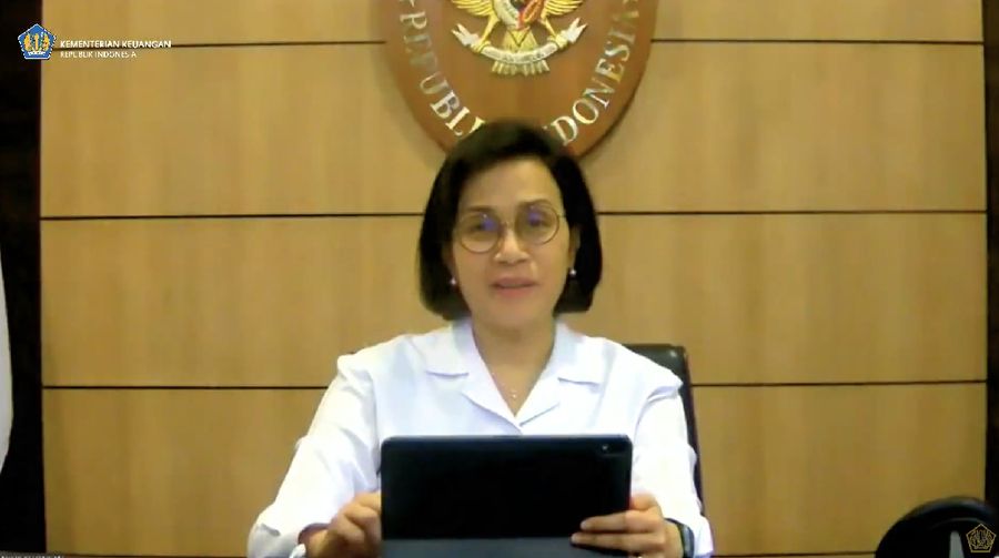 Menteri Keuangan Sri Mulyani dalam Konferensi Pers APBN KITA (Tangkapan Layar Youtube Kemenkeu RI)