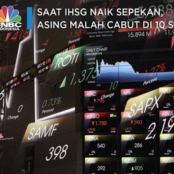 Saat IHSG Naik Sepekan, Asing Malah Cabut di 10 Saham Ini