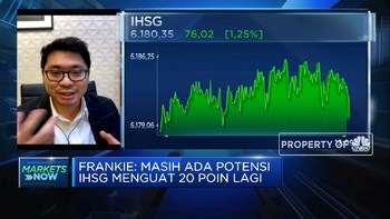 Sesi I, IHSG Melejit 1,32%