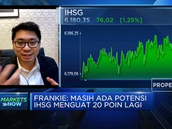 Sesi I, IHSG Melejit 1,32%