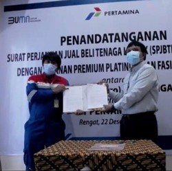 Pertamina EP Lirik Field Gunakan Listrik Premium Platinum PLN