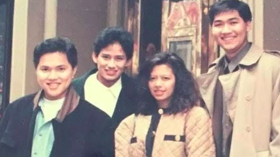 Instagram @erickthohir, Ki-ka: Erick Thohir, Sandiaga Uni, Nur Asia Uno, dan M Lutfhi