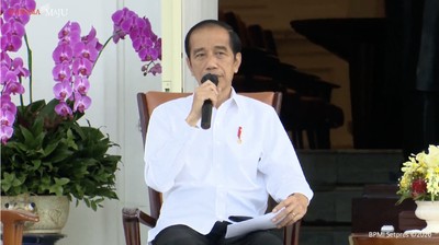 Keterangan Pers Presiden Joko Widodo (Tangkapan Layar Youtube Sekretariat Presiden)