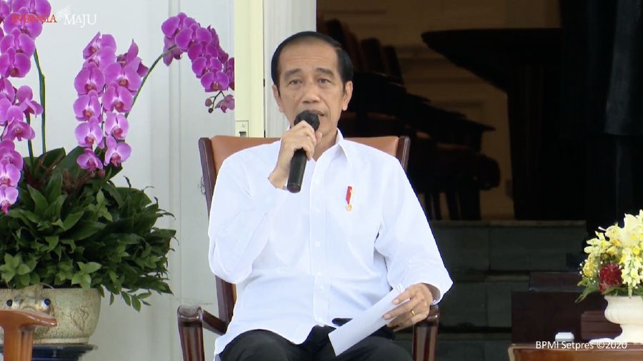Keterangan Pers Presiden Joko Widodo (Tangkapan Layar Youtube Sekretariat Presiden)