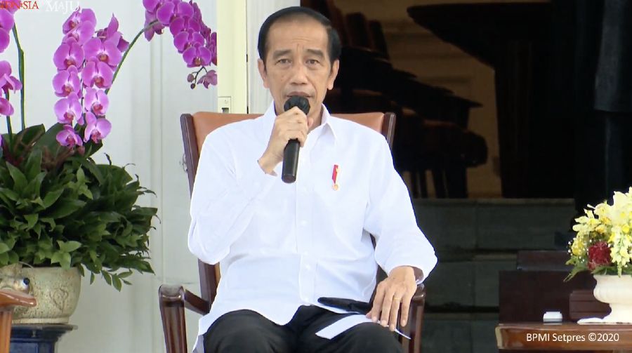 Keterangan Pers Presiden Joko Widodo (Tangkapan Layar Youtube Sekretariat Presiden)