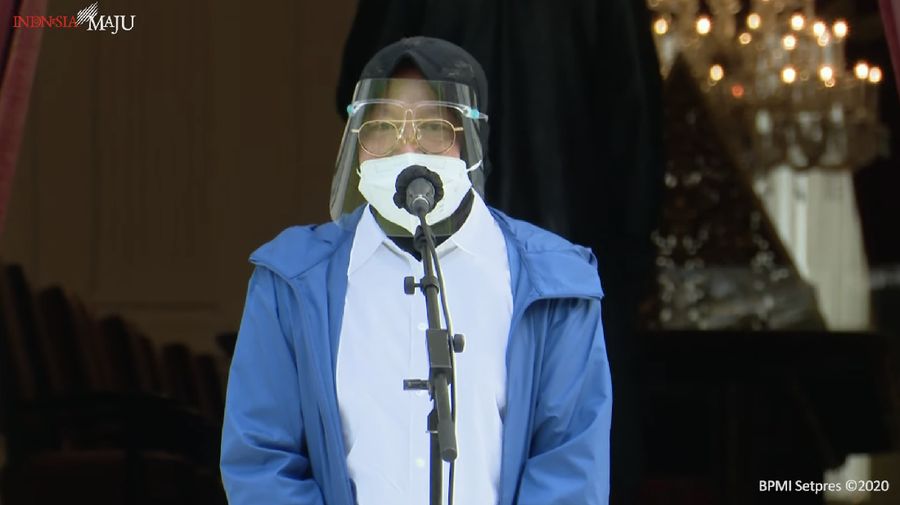 Menteri Sosial, Tri Rismaharini (Tangkapan Layar Youtube Sekretariat Presiden)