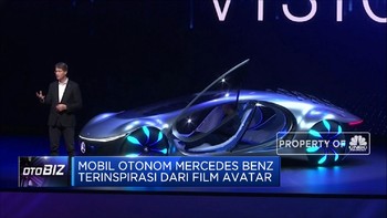 Mobil Otonom Mercedes Benz Terinspirasi Dari Film Avatar