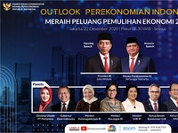 Jokowi, Airlangga, & SMI Beberkan Strategi Ekonomi di 2021